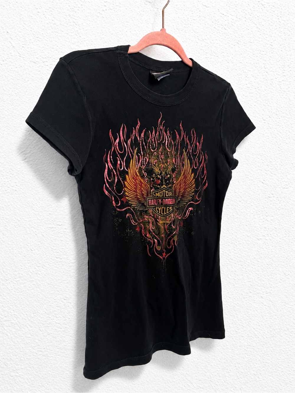 Harley-Davidson Flame Graphic Baby Tee L